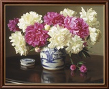 Peonies in Ginger Jar