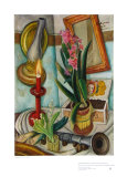 Still Life with Burning Candle