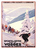 Sports d'Hiver dans les Vosges