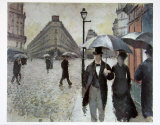 Paris  A Rainy Day  1877