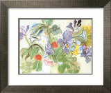 Poppies and Iris