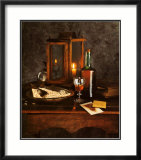 Candle and Wineglass