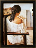 Muchacha de Espalda