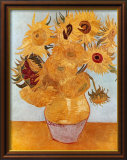 Vase with Twelve Sunflowers  c1889