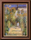 Garden at Vetheuil  c1881