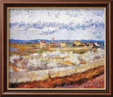 Peach Blossoms in the Crau  c1889