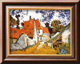 Street in Auvers (Les Toits Rouges)  c1890