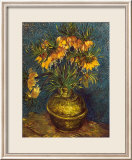 Bell Lilies in a Copper Vase
