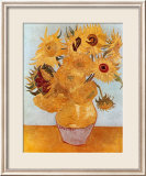 Vase with Twelve Sunflowers  c1889