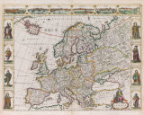 Nova Europae Descriptio  1680