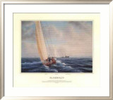 The America's Cup - Australia II v Liberty  1983 (signed)