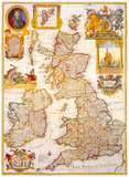 Map of Great Britain and Ireland  c1730