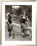 Archrivals Gino Bartali and Fausto Coppi