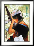 "Blade of the Immortal V" Pre-made-framed Framed Art Print