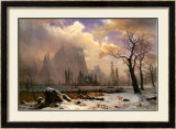 Yosemite Winter Scene