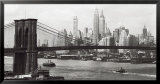 Lower Manhattan and the Brooklyn Bridge  c1937