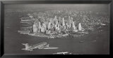 Airplane View of Manhattan