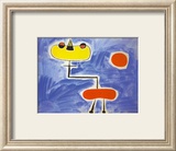 Figur Vor Roter Sonne