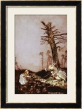 Alice and the White Rabbit