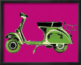 Vespa on Pink