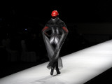 Chinese Model Displaying a Creation by Fashion Designer Xi Jingkai During Fashion Week in Beijing