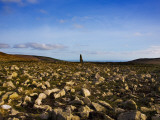 Standing Stone  Monavullagh Mountains  County Waterford  Ireland