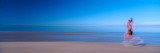 Woman Running on the Beach
