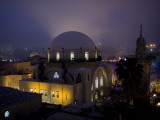General View of the Hurva Synagogue in Jerusalem's Old City
