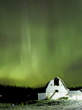 Northern Lights Dance across the Sky Near Palmer  Alaska