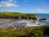 Stradbally Strand  the Copper Coast  County Waterford  Ireland