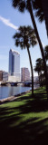 Buildings Viewed from the Riverside  Hillsborough River  University of Tampa  Florida  USA