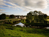 Old Bridge over the King's River  and Kells Village  County Kilkenny  Ireland