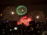 Fireworks are Seen During the Opening Ceremony for the Vancouver 2010 Olympics