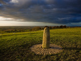 Lia Fail Standing Stone  Tara  County Meath  Ireland