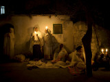 Ethiopian Orthodox Christian Pilgrims Gather for Procession of Holy Fire  Church of Holy Sepulcher