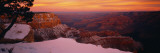 Rock Formations on a Landscape  Grand Canyon National Park  Arizona  USA