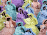 Girls from the Mobile Azelia Trail March in President Bush's Inaugural Parade