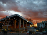 Preparations Continue for Barack Obama's Inaugural Reviewing  in Front of the White House