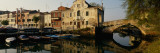 Reflection of Boats and Houses in Water  Venice  Veneto  Italy