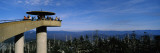 Tourists on an Observation Tower  Clingmans Dome  Great Smoky Mountains National Park  Tennessee
