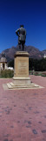 War Memorial with Table Mountain in Background  Delville Wood Memorial  Cape Town  South Africa
