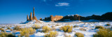 Rock Formations on a Landscape  Monument Valley  Utah  USA
