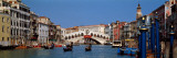 Bridge across a Canal  Rialto Bridge  Grand Canal  Venice  Veneto  Italy