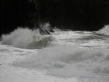 Stormy Seas at Ballyvooney Cove  the Copper Coast  County Waterford  Ireland