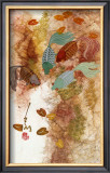 "The Fish Pond" Pre-made-framed Framed Art Print