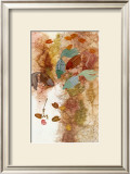 "The Fish Pond" Pre-made-framed Framed Art Print