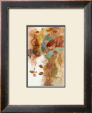 "The Fish Pond" Pre-made-framed Framed Art Print