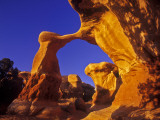 Metate Arch in the Devils Garden  Grand Staircase Escalante  Utah