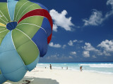 View of Beach  Cancun  Mexico