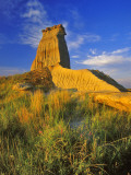 Eroded Monument in the Little Missouri National Grasslands  North Dakota  USA